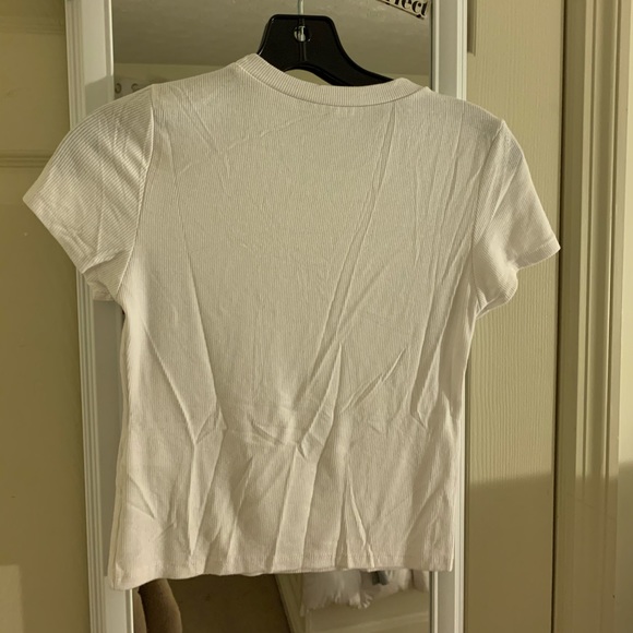 plain white t shirt - Picture 2 of 2